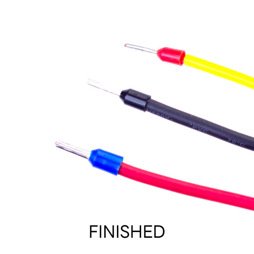 หางปลาคอร์ดเอ็น ข้อต่อย้ำปลายสาย แบบเดี่ยวหุ้ม Cord End Sleeves KATZE หางปลาคอร์ดเอ็น ข้อต่อย้ำปลายสาย แบบเดี่ยวหุ้ม Cord End Sleeves KATZE